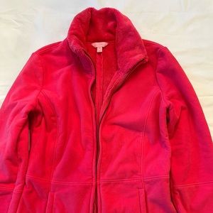 Lilly Pulitzer jacket. Fleece inside.